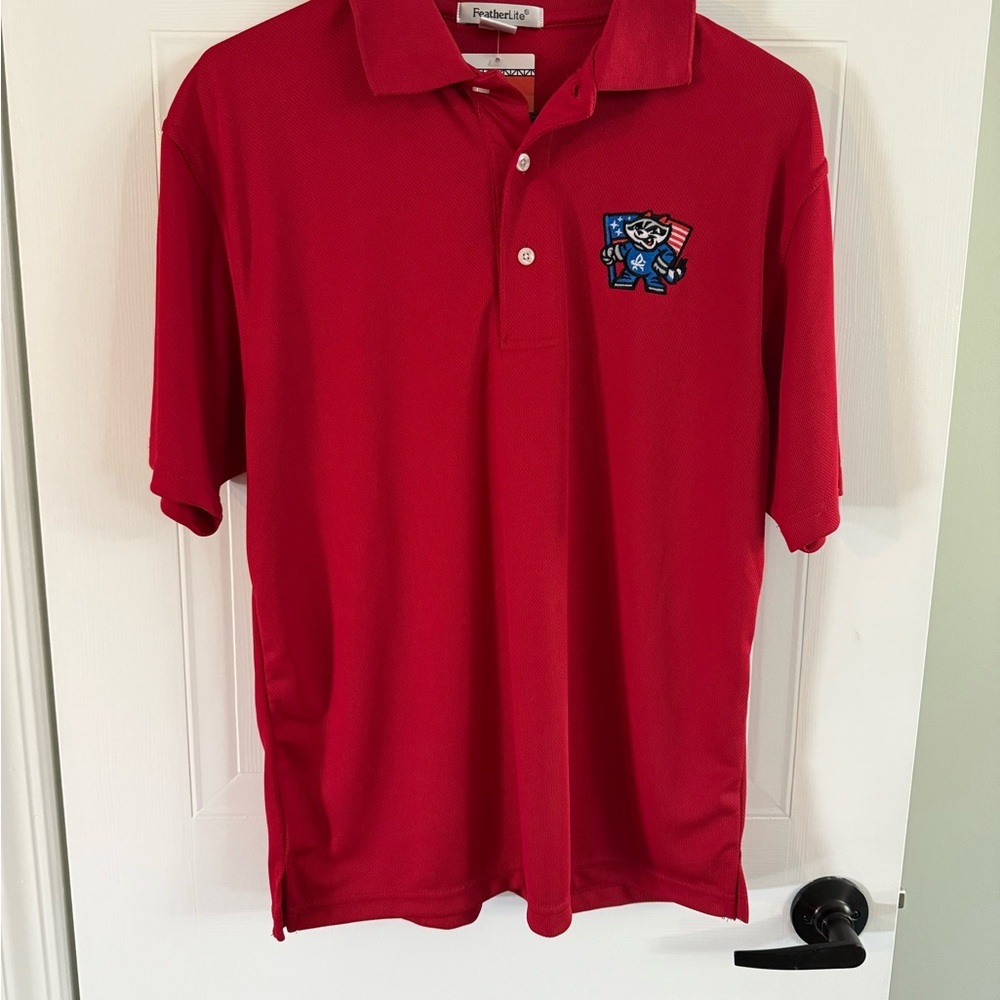 Trash Panda Red Men's Polo Shirt